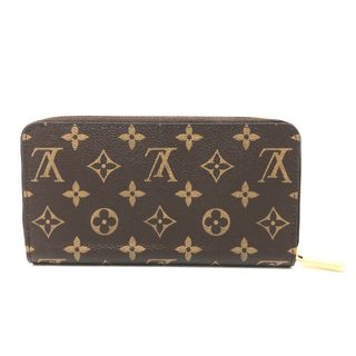 ルイヴィトン(LOUIS VUITTON)のルイヴィトン LOUIS VUITTON ジッピーウォレット M41896 モノグラム ラウンドファスナー 長財布 モノグラムキャンバス ブラウン 未使用(財布)