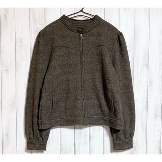 ギャップ(GAP)の[美品] GAP ウールジャケット(ノーカラージャケット)