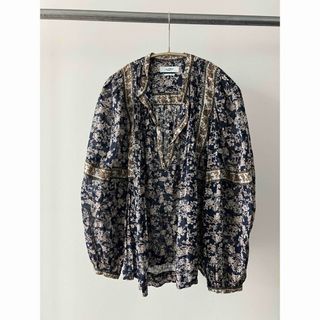 イザベルマラン(Isabel Marant)のイザベルマランエトワール　花柄　ブラウス　ISABEL MARANT　34 (シャツ/ブラウス(長袖/七分))