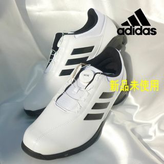 adidas - 定価16500円26cm★アディダスボアダイヤルゴルフシューズ白黒