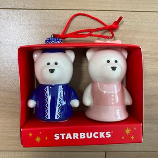 STARBUCKSスターバックスホリデーオーナメントベアリスタセット(その他)