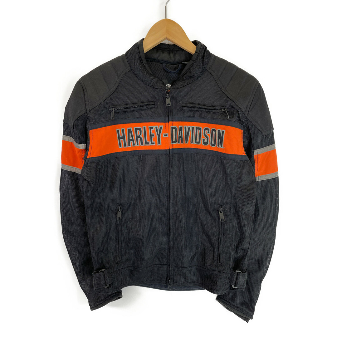 Harley Davidson(ハーレーダビッドソン)のハーレーダビッドソン ブラック トレントンメッシュ・ライディングジャケット 98111-16VS S メンズのジャケット/アウター(その他)の商品写真
