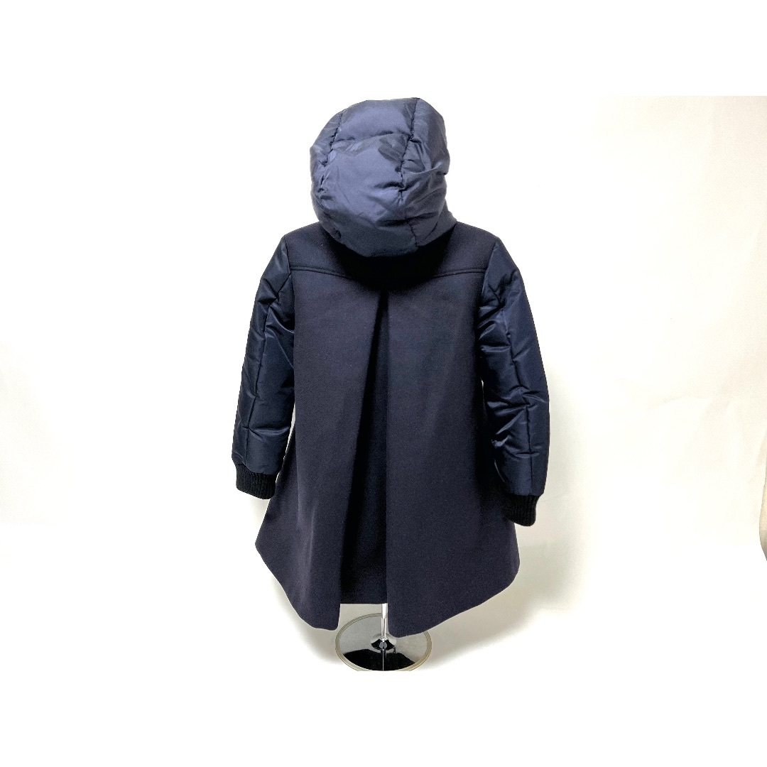 MONCLER(モンクレール)のMONCLER モンクレール BLOIS GIUBBOTTO ブロイス ダウンジャケット フード キッズサイズ レディース ネイビー ナイロン 10 anni 140cm キッズ/ベビー/マタニティのキッズ服女の子用(90cm~)(ジャケット/上着)の商品写真