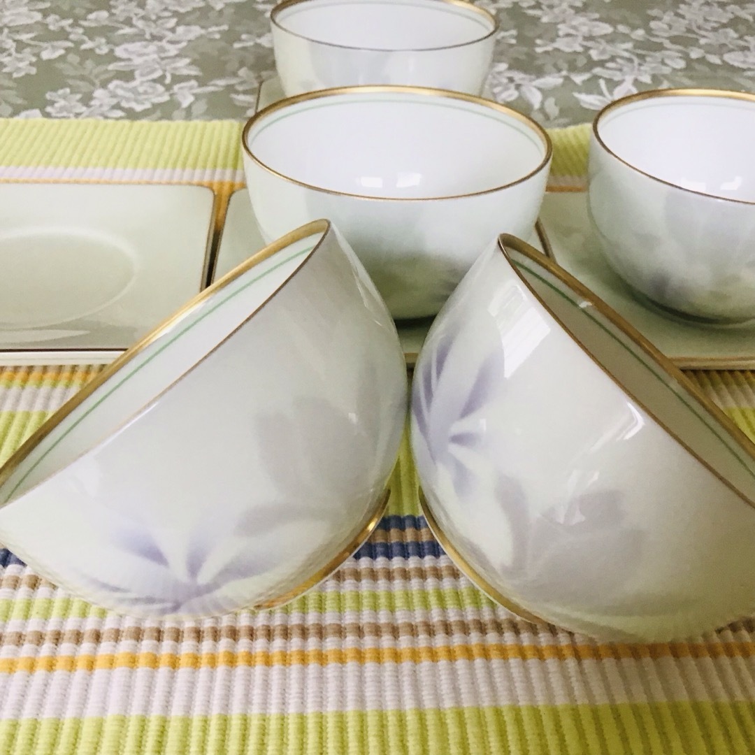 深川製磁 仙茶碗 茶托 紅白梅 六歌仙 深川製 湯呑み 危な 梅 花 深川製磁 仙茶碗 茶托 紅白梅 六歌仙 深川製 湯呑み 危な 梅 花
