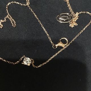 カルティエ(Cartier)のカルティエ　ネックレス　正規品　0.24ct(ネックレス)