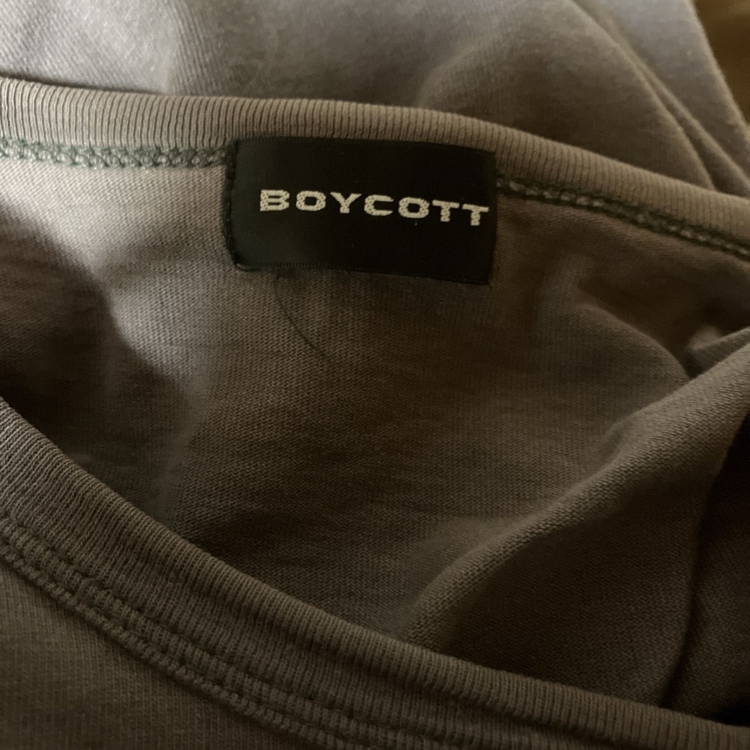 BOYCOTT(ボイコット)のBOYCOTT 長袖Tシャツ　サイズ表記2 メンズのトップス(Tシャツ/カットソー(七分/長袖))の商品写真