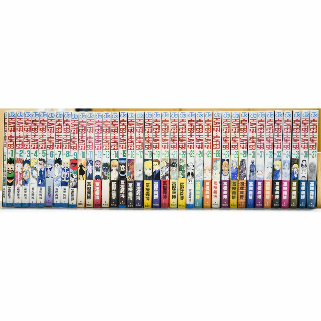 HUNTER×HUNTER 0巻＋1〜37巻 既刊全巻セット