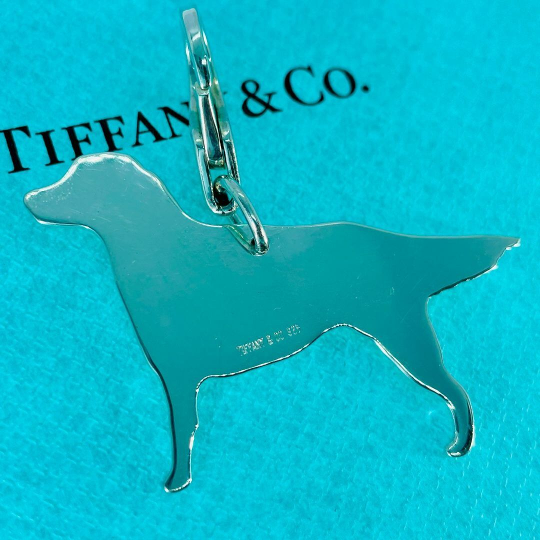 Tiffany & Co.(ティファニー)のティファニー キーホルダー 犬 ドッグ チャーム 小物 シルバー★743 レディースのファッション小物(キーホルダー)の商品写真