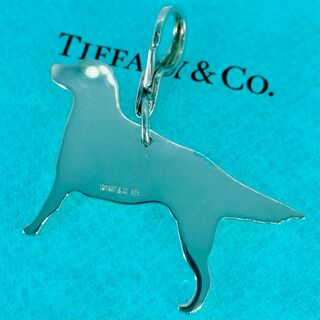 ティファニー(Tiffany & Co.)のティファニー キーホルダー 犬 ドッグ チャーム 小物 シルバー★743(キーホルダー)
