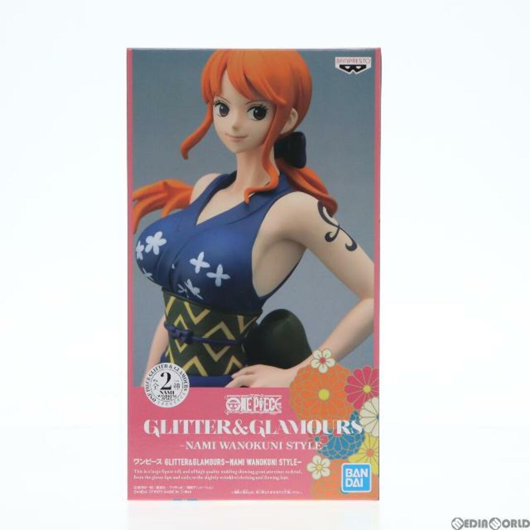 BANPRESTO(バンプレスト)のナミ(ネイビー)GLITTER&GLAMOURS -NAMI WANOKUNI STYLE- ONE PIECE(ワンピース) フィギュア プライズ バンプレスト エンタメ/ホビーのフィギュア(アニメ/ゲーム)の商品写真