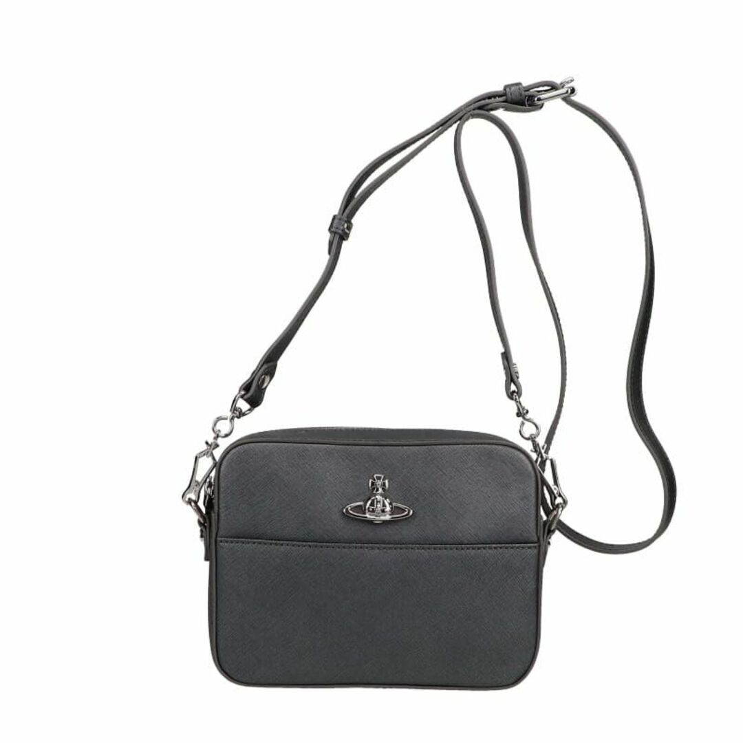 ヴィヴィアン ウエストウッド Vivienne Westwood ショルダーバッグ 43030064-SAFFIANO ANTHRACITE