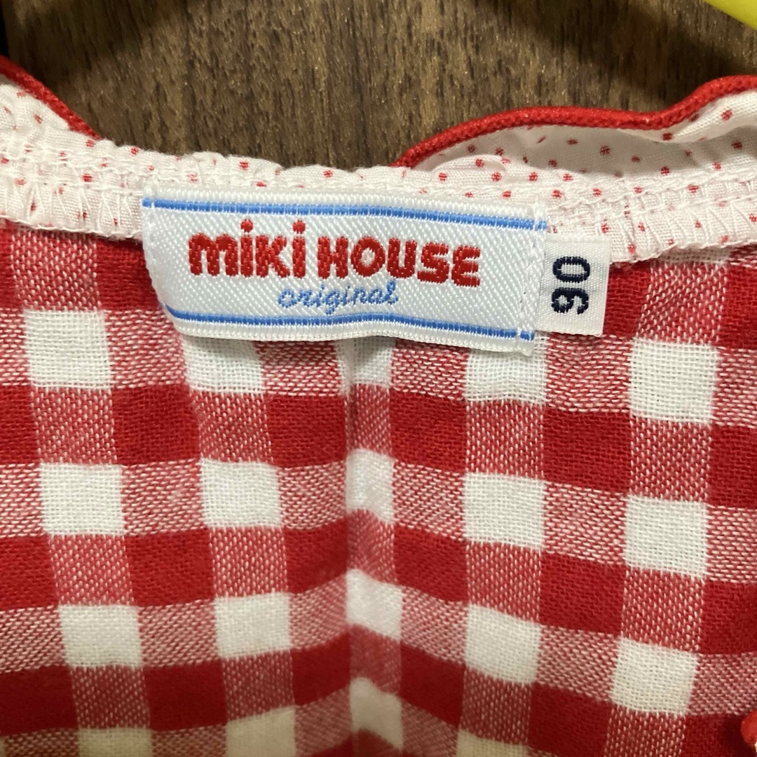 mikihouse(ミキハウス)のミキハウス　女の子ボレロ　90 キッズ/ベビー/マタニティのキッズ服女の子用(90cm~)(その他)の商品写真