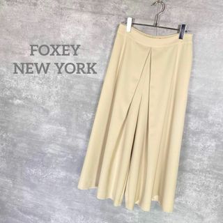 フォクシーニューヨーク(FOXEY NEW YORK)の『FOXEY NEW YORK』フォクシー (38) フレアワイドパンツ(カジュアルパンツ)