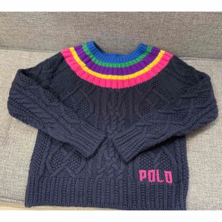 ポロラルフローレン(POLO RALPH LAUREN)のPOLO ラルフローレン　ニット　セーター　4歳　110cm(ニット)