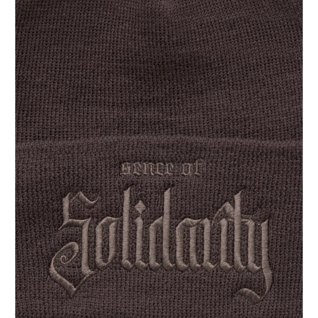 RATS - 【RATS】KNIT CAP SOLIDARITY BROWNの通販 by go with the Flow