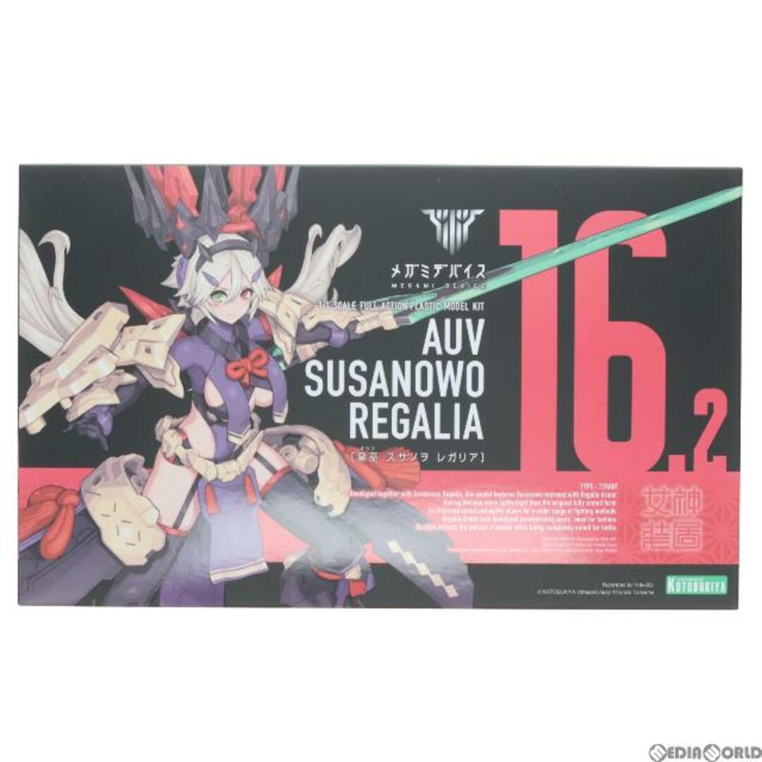 KOTOBUKIYA(コトブキヤ)のメガミデバイス 1/1 皇巫(オウブ) スサノヲ レガリア プラモデル(KP699) コトブキヤ エンタメ/ホビーのおもちゃ/ぬいぐるみ(プラモデル)の商品写真
