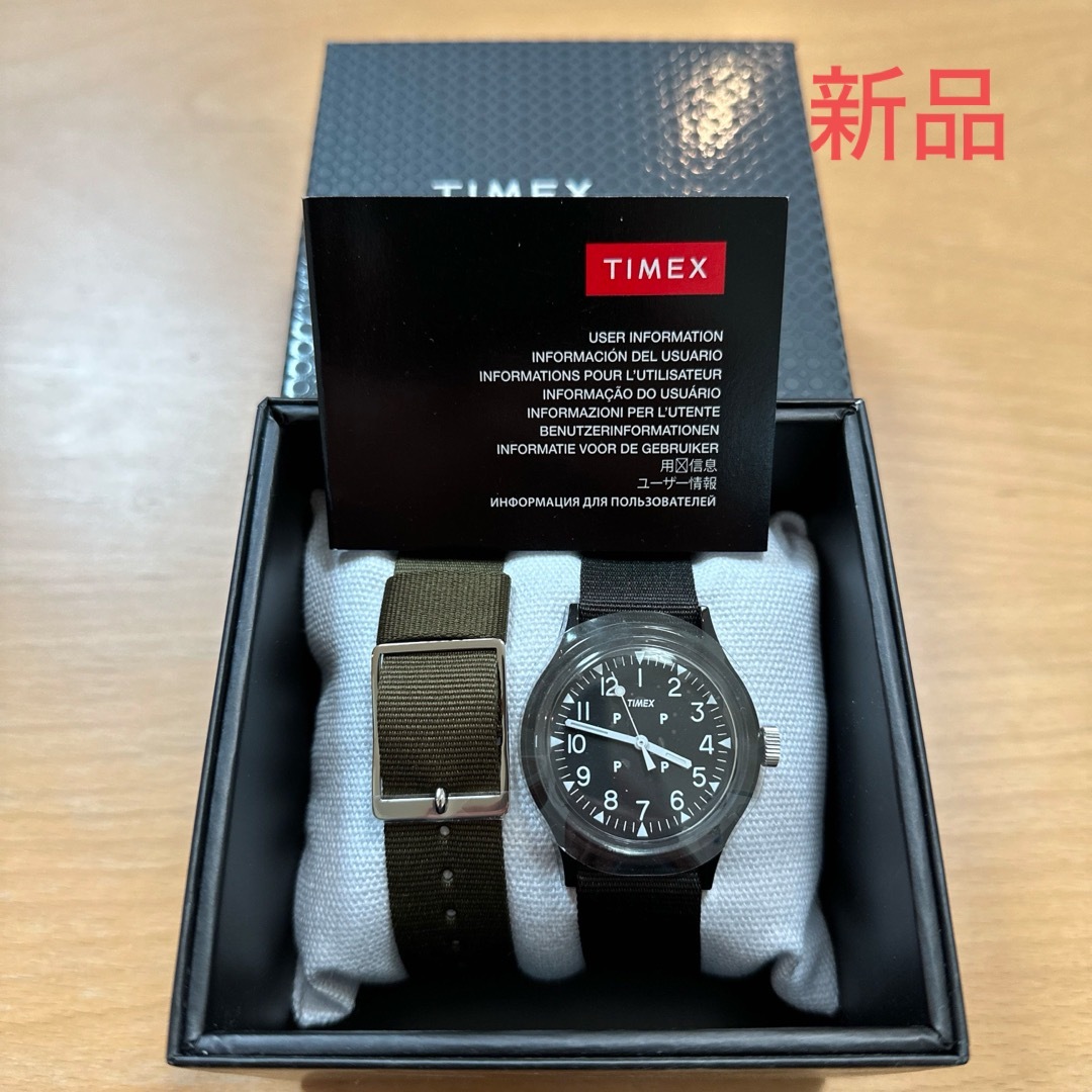 TIMEX(タイメックス)の新品POP TRADING COMPANY×TIMEX＞ MK1/腕時計　限定品 メンズの時計(腕時計(アナログ))の商品写真