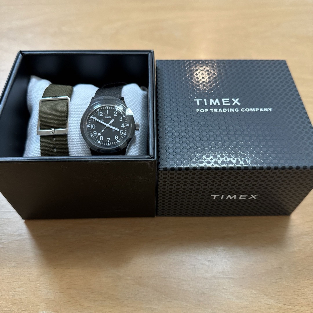 TIMEX(タイメックス)の新品POP TRADING COMPANY×TIMEX＞ MK1/腕時計　限定品 メンズの時計(腕時計(アナログ))の商品写真