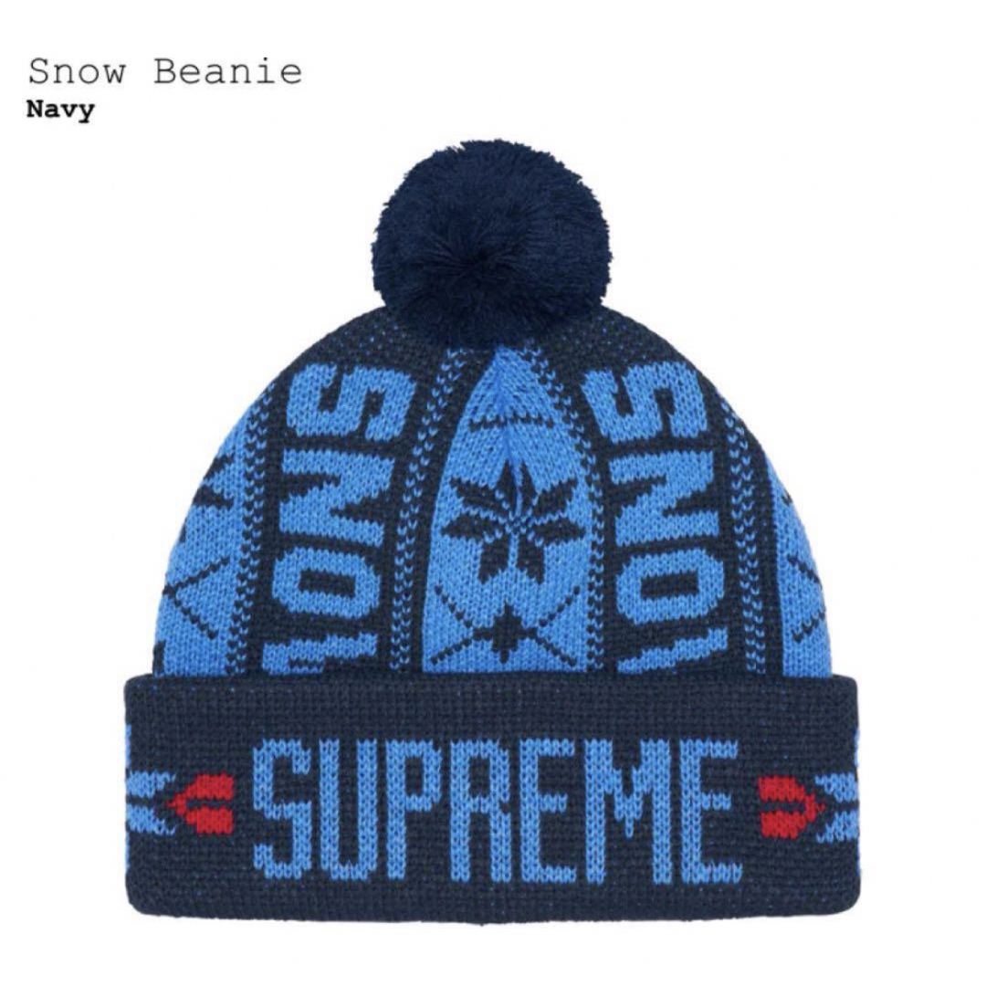 【新品未使用】Supreme Snow Beanie NAVY | フリマアプリ ラクマ