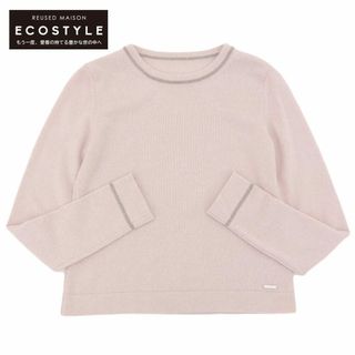 フォクシー(FOXEY)のフォクシー FOXEY フォクシー カシミヤ100% Piazza Knit Top トップス レディース ピンク 38 43208 22年製 38(ニット/セーター)