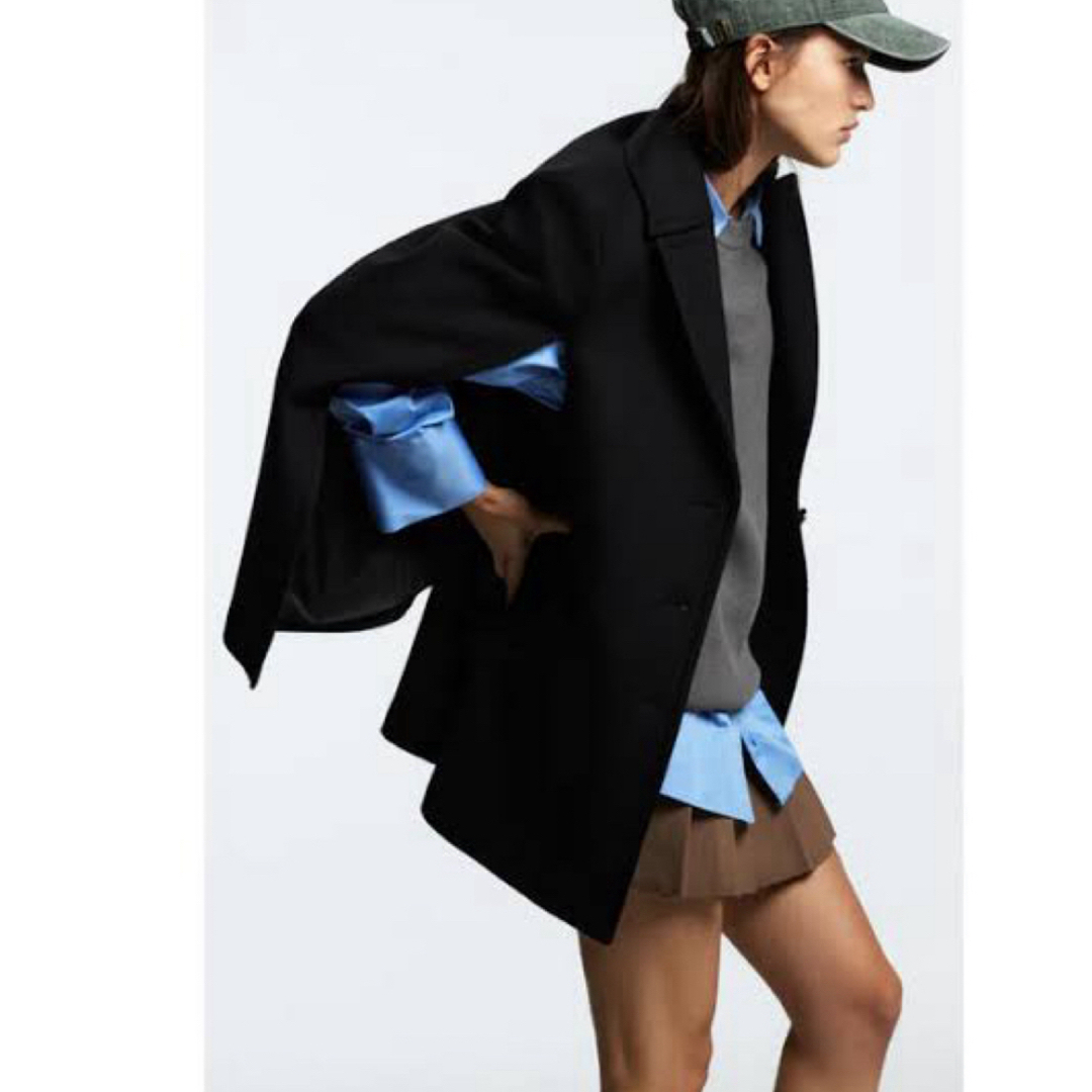 ZARA(ザラ)のZARA コート　フレイアイディー　drawer シーマリー　seventen レディースのジャケット/アウター(ポンチョ)の商品写真