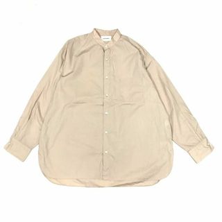 マーカウェア(MARKAWEAR)のMARKAWARE NEW COMFORT FIT バンドカラーシャツ 3/長袖(シャツ)