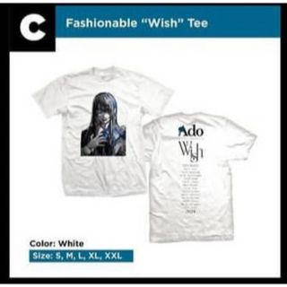 Ado World Tour Wish White Tシャツ Lサイズ(ミュージシャン)