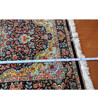ペルシャ絨毯 クム産 シルク 未使用品