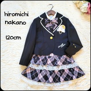 ヒロミチナカノ(HIROMICHI NAKANO)のヒロミチナカノ●豪華5点セット♪ハートポケット金ボタンブレザー×チェックスカート(ドレス/フォーマル)