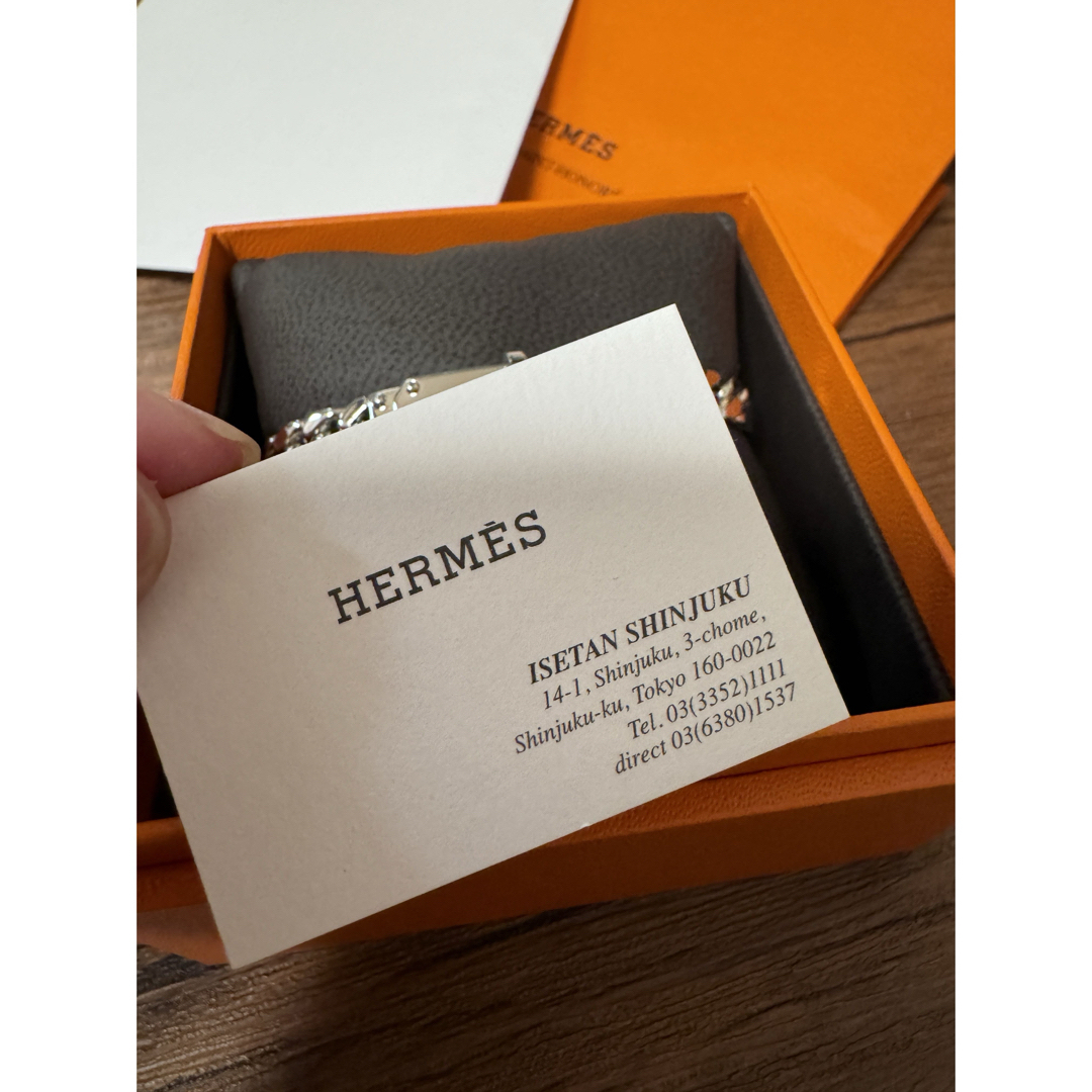 Hermes(エルメス)のエルメス　Kelly シルバーブレスレット　SHサイズ レディースのアクセサリー(ブレスレット/バングル)の商品写真