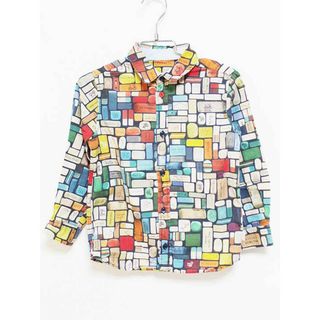 ポールスミス(Paul Smith)の【春物 新入荷!】‡ポールスミスジュニア/Paul Smith JUNIOR‡110cm 長袖シャツ マルチ【中古】子供服 キッズ kids 男の子 春秋 tops 402042(シャツ/カットソー)