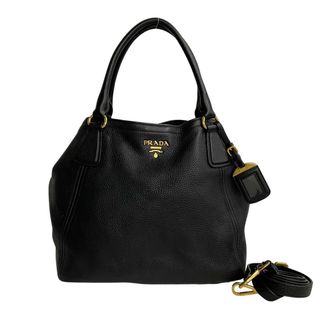 外ポケット×1個PRADA(プラダ) ショルダーバッグ美品  - 黒