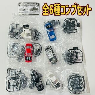 A-20　コンプ　Cカークラフト 日産シルビア S14&S15編　全6種セット(ミニカー)