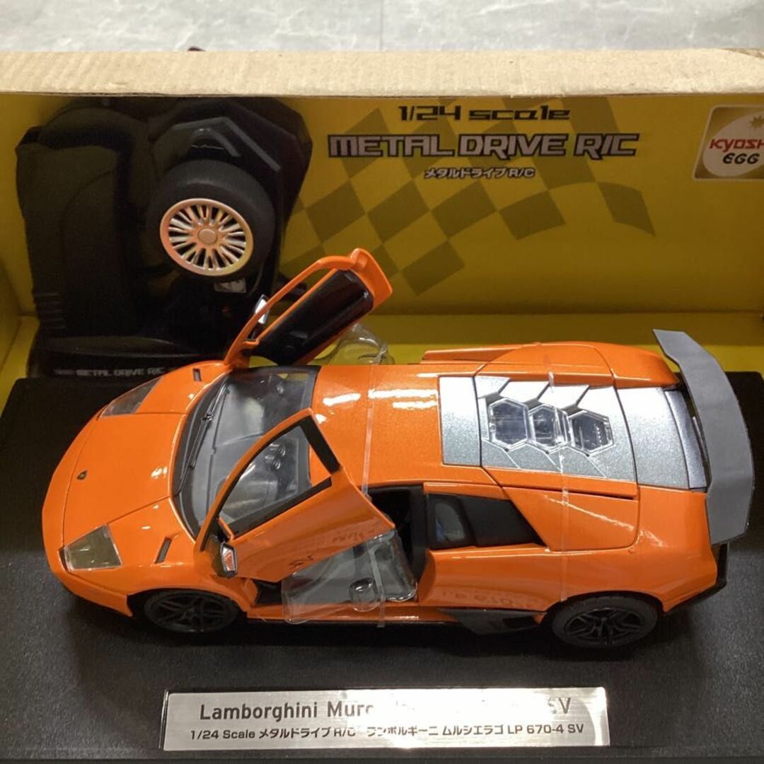 KYOSHO 京商 METAL DRIVE R/C メタルドライブ ランボルギーニ ムルシエラゴ LP670-4 SV 1/24 ラジコン エンタメ/ホビーのおもちゃ/ぬいぐるみ(トイラジコン)の商品写真