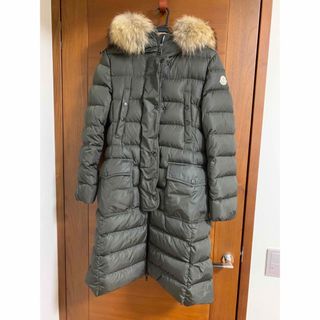 モンクレール(MONCLER)のモンクレール　khloe ベルト無　ダークカーキ　3 moncler 高級(ダウンジャケット)