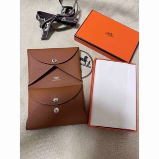 エルメス(Hermes)の【新品】エルメス　ガルヴィデュオcalvi duo  カードケース(コインケース)