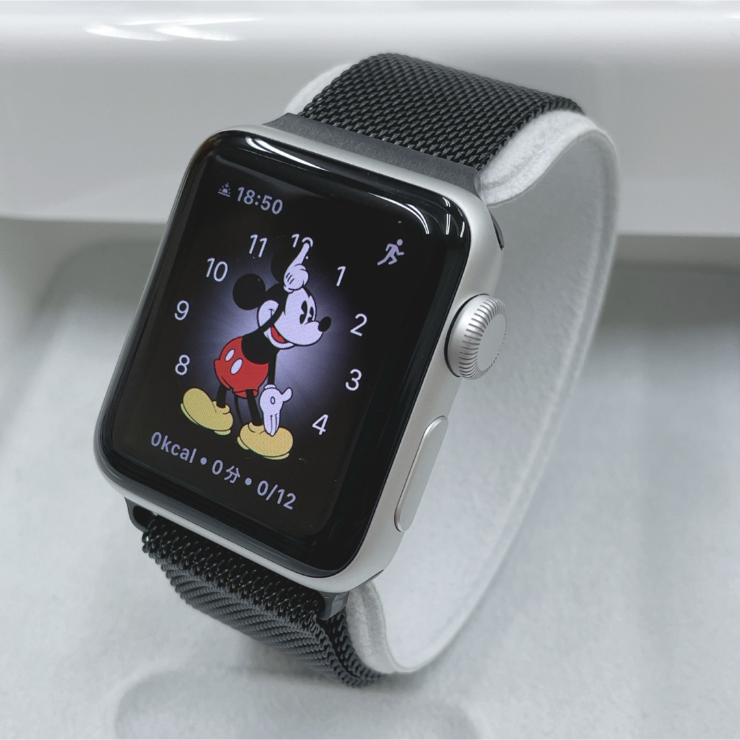 Apple Watch - Apple Watch シリーズ3 38mm 本体 シルバー アップル ...