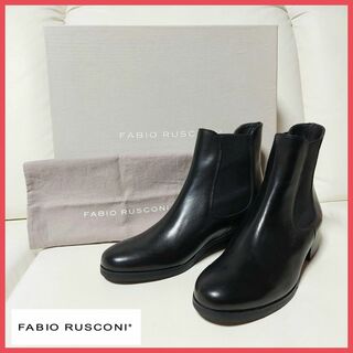 ファビオルスコーニ(FABIO RUSCONI)の◆ 新品 ファビオルスコーニ サイドゴアレザーブーツ36 ◆(ブーツ)