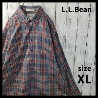 エルエルビーン(L.L.Bean)の【L.L.Bean】Plaid Flannel Shirt　D289(シャツ)