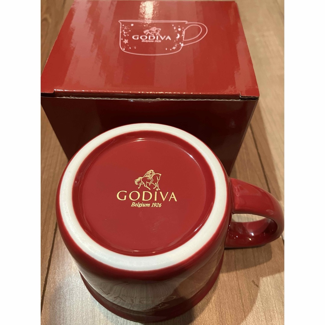 GODIVA(ゴディバ)のGODIVA オリジナルマグカップ インテリア/住まい/日用品のキッチン/食器(グラス/カップ)の商品写真