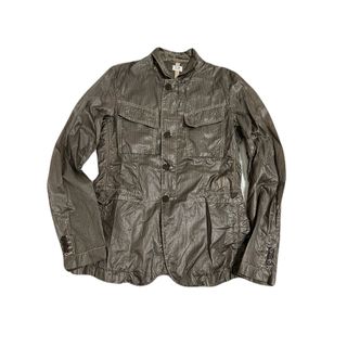 シーピーカンパニー(C.P. Company)のC.P.COMPANY OVERDYED ZIP SHIRT BROWN(シャツ)