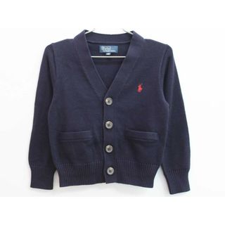 ラルフローレン(Ralph Lauren)の【新入荷!】◇ラルフローレン/Ralph Lauren◇110cm カーディガン 紺 フォーマル お受験 行動観察 見学会 説明会 お稽古 お教室 通塾 通園 スクール 入学式 七五三 冠婚葬祭【中古】子供服 キッズ kids 男の子 fml 031042(カーディガン)