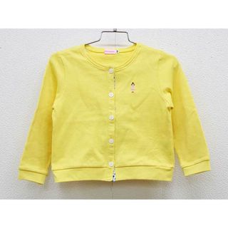 ミキハウス(mikihouse)の【春物 新入荷!】▼ミキハウス/mikihouse▼100cm カーディガン 黄色×白×ピンク系×青系 【中古】 子供服 キッズ kids 女の子 春 tops 402042(カーディガン)