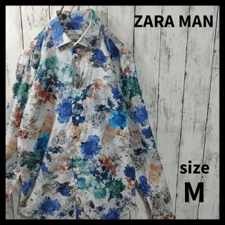 ザラ(ZARA)の【ZARA MAN】Flower Patterned Shirt　D299(シャツ)