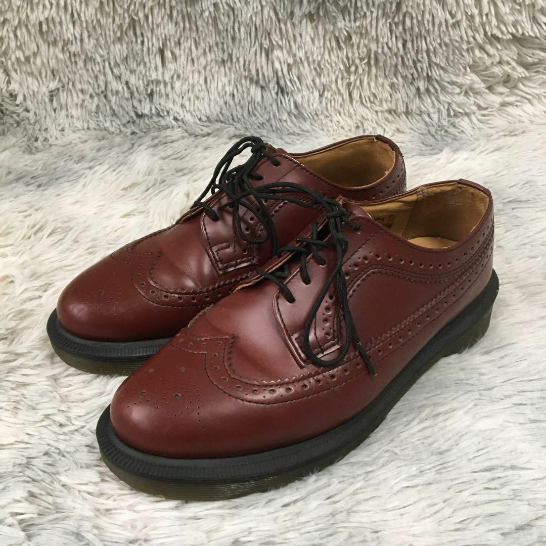 美品 Dr.Martens ウイングチップ ビジネスシューズ 3989 革靴補足