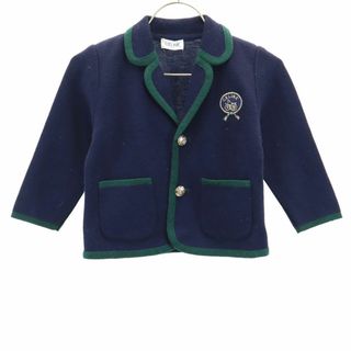 CELINEセリーヌ日本製 ジャケット パンツセートキッズ子供服紺色95サイズ