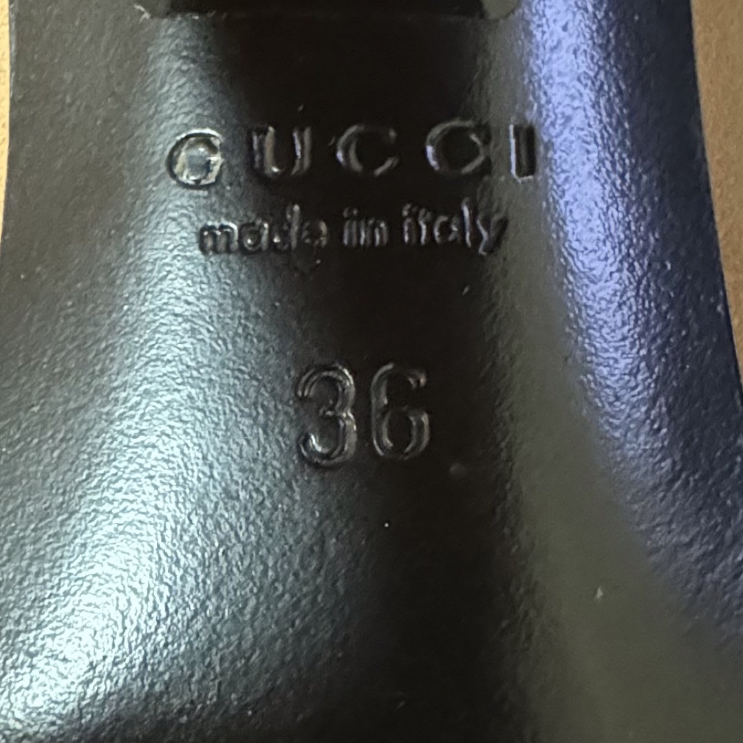 Gucci - 【中古美品】グッチ ロングブーツ ブラウンの通販 by 【中古