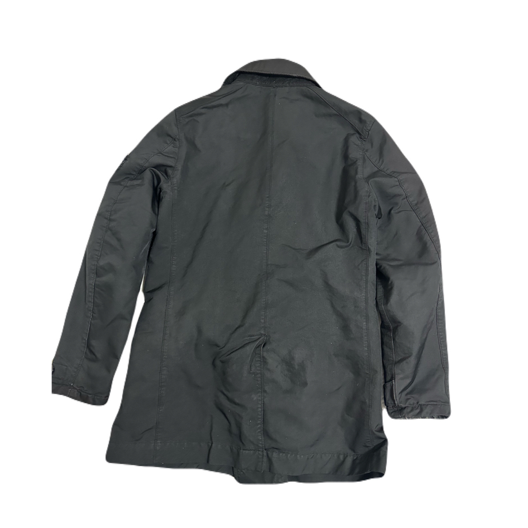 STONE ISLAND(ストーンアイランド)のSTONE ISLAND david-tc trench coat black メンズのジャケット/アウター(トレンチコート)の商品写真