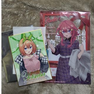 五等分の花嫁　一番くじ　アクリルアートパネル&ブラインドミニ色紙セット(キャラクターグッズ)