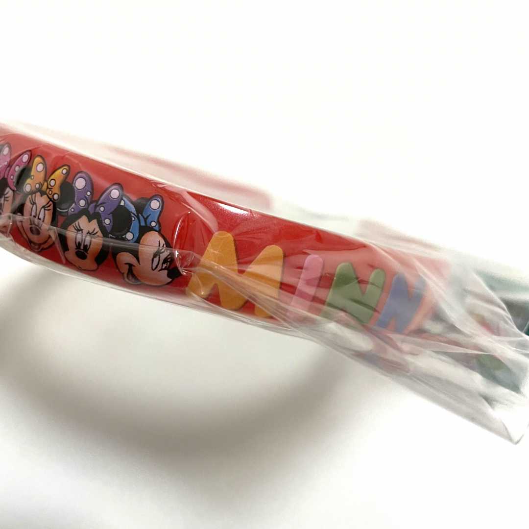 Disney(ディズニー)のレトロ ミニー カチューシャ ディズニー プラスチック 当時物 キッズ 子供用 レディースのヘアアクセサリー(カチューシャ)の商品写真